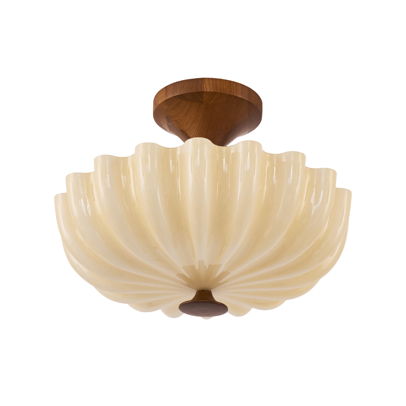 Xucheng French retro bedroom ceiling lamp master bedroom mid-century American high-end study room lamps
