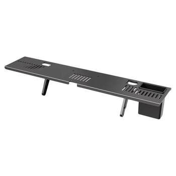 Punch-free router bracket on tv set-top box