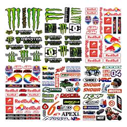 Motorcycle stickers, electric car decals, battery sponsor helmet modifications, decorative stickers, scratches, personalized creative stickers