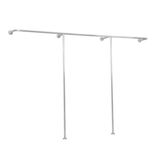 Women's clothing store shelf display rack wall hanging