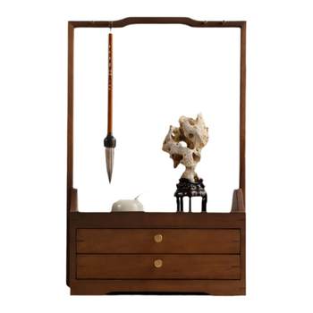 Wenhui pen hanging box walnut study storage
