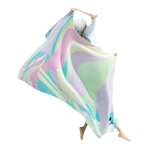 Li Ning quick-drying bath towel womens sports swimming special absorbent towel adult bathrobe outdoor beach gym swimming towel
