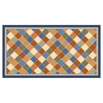 Fan ju attitude colorful american leather table mat high-end Fan ju attitude colorful american leather table mat high-end