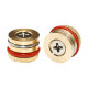 Knurled mold water stop plug copper plug water plunger waterway plug water transport plug head hexagon copper water plug water nozzle