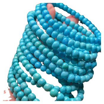 Raw ore natural turquoise bracelet single-ring bracelet