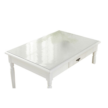 Transparent pvc thickened soft glass dining table waterproof Transparent pvc thickened soft glass dining table waterproof