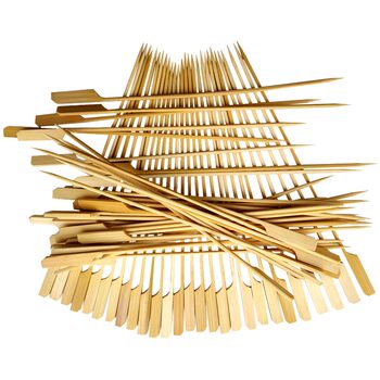 Tiepao skewers and bamboo skewers barbecue bobo chicken genuine and good quality