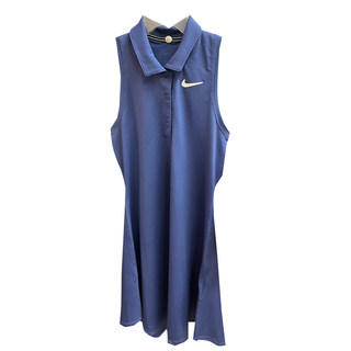 Nike breathable sleeveless lapel sports dress