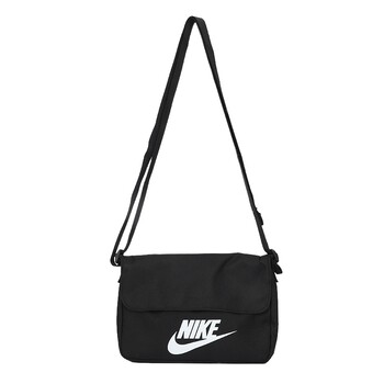 Nike women's bag new black small bag casual bag shoulder bag fashion sports crossbody bag cw9300-010