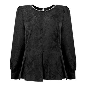 New chinese style heavy jacquard top