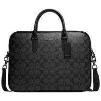 (Self-operated) COACH classic presbyopic zipper closure briefcase handbag CJ630 QBO4G