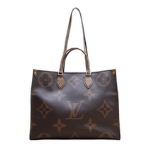 (Self-operated) Second-hand 95 new LV Louis Vuitton shoulder bag Onthego large size 41 presbyopia PVC