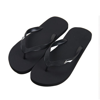 Li Ning flip-flops ຜູ້ຊາຍ summer non-slip outerwear ອ່ອນ sole flip-flops ສໍາລັບລອຍນ້ໍາແລະອາບນ້ໍາ deodorant ຫາດຊາຍຮູບແບບນ້ໍາ