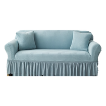 Lazy sofa cover 2024 new all-inclusive swastika cover four-season universal elastic cat-scratch chaise sofa cover