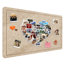 No punching felt board photo wall baby decoration hanging wall background board custom self-adhesive photo wall display wall sticker