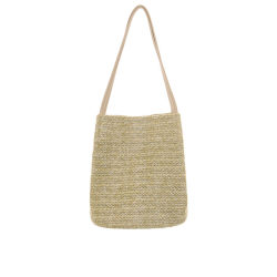 Straw bag women's bag summer small clear 2024 new versatile woven bag shoulder bag beach bag handbag