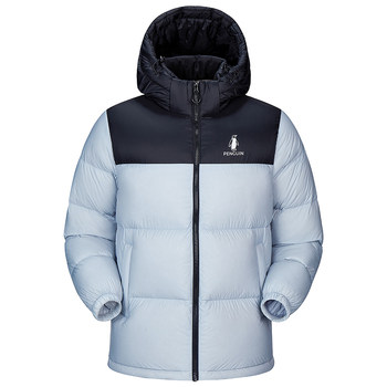 Penguin thermal down jacket for men and women 2025 autumn and winter new style