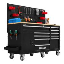 Green Forest Tool Cart Toolbox Cart Multifunctional Heavy-duty Auto Repair Mobile Tool Cabinet Workshop Workbench
