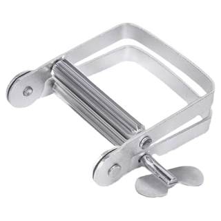 好市民大发 ins博主同款不锈钢金属哑光磨砂牙膏护手霜酱料挤压器