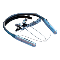 2023 New Hanging Neck Headphones Sports Wireless Gaming Bluetooth Headphones with Digital Display and Long Standby Universal for All Brands