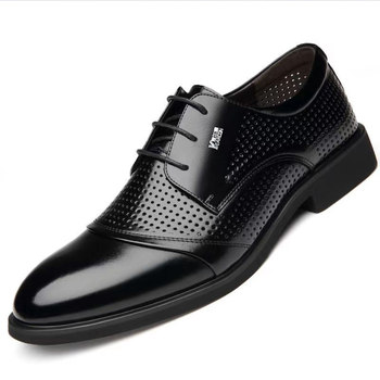 Business formal men's genuine leather shoes