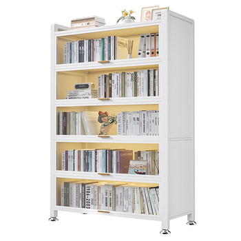 Acrylic transparent bookcase with courtesy and beautiful harbor