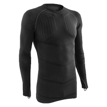 Decathlon thermal fitness clothes mens long-sleeved sports tops outdoor running clothes autumn and winter training tight pants SAT2