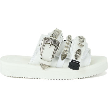 [ສ່ວນຫຼຸດ] Suicoke x TOGA Joint Men's Leather shoes slippers NAP/NET-A-PORTER