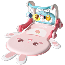 Baby fitness stand pedal piano newborn gift baby 3-6 months and above 0-1 years old educational early education toys