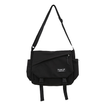 Mens crossbody bag functional workwear Japanese casual trendy brand shoulder bag large capacity backpack mens business bag commuting