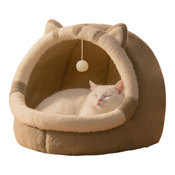 Cat nest for all seasons, universal winter warmth and security nest