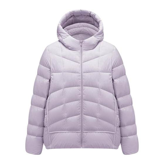 Tanboer 22 years of new down jacket women's short clouds, soft warm, fashionable, sweet cool irregular jacket TB331206