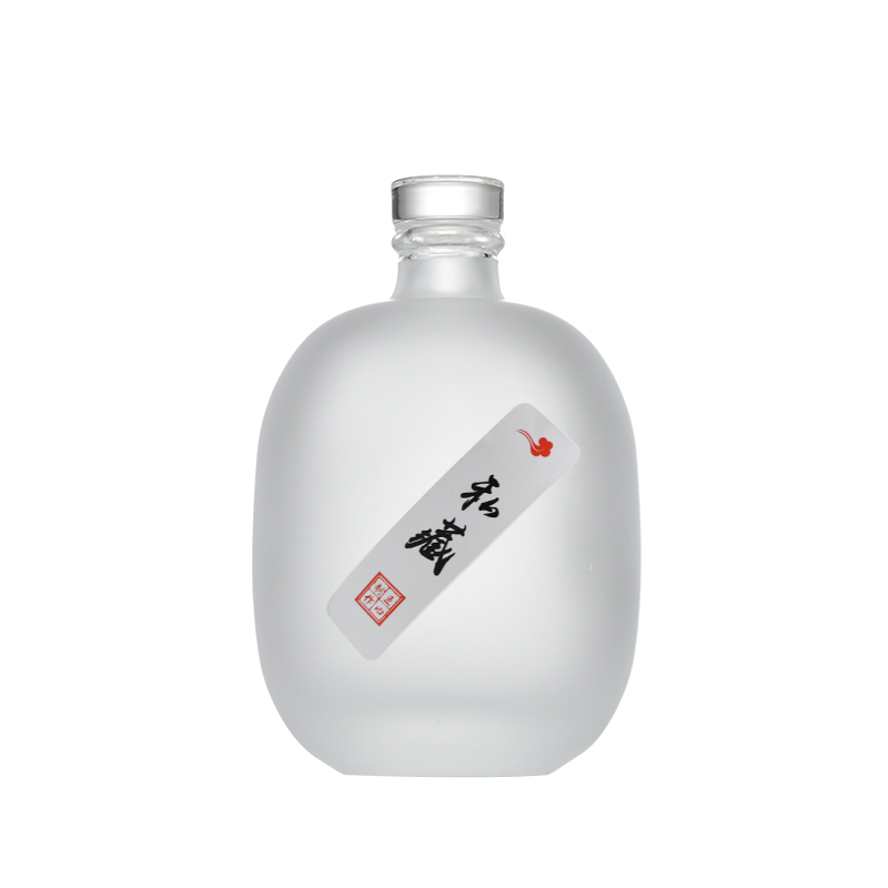 Winemaking small round bottle Mono glass empty bottle Chinese style