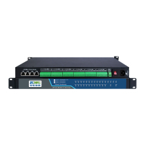 (Intelligent embedded Internet of Things) 24-channel RS485 serial port server to Ethernet multi-serial port to network port rack-mounted