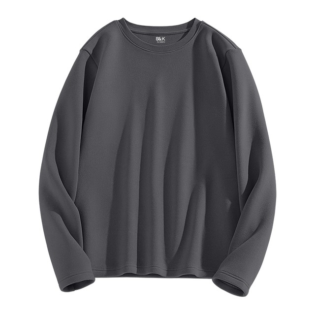 Baleno S&K fleece bottoming shirt men's long-sleeved T-shirt