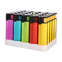 50 new metal windproof lighters customized with logo advertising wholesale disposable lighters explosion-proof household