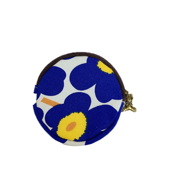 Japanese and korean personality cute canvas printed round bag bag Japanese and korean personality cute canvas printed round bag bag