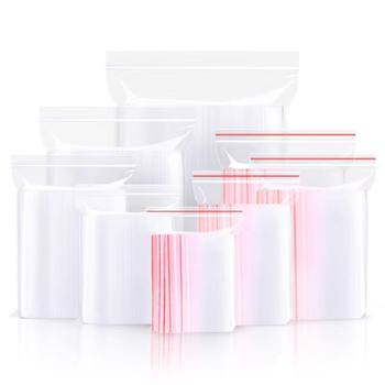 Small transparent pe thickened fresh-keeping plastic self-sealing bag