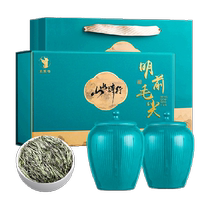 Caichabo tea leaf Maojian strong flavor 250g gift box for self-drinking and gift giving 2024 Mingqian new tea sprout green tea