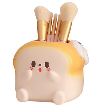 Healing toast bread makeup brush lipstick storage tube
