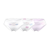 Liyingfang girls underwear cotton boxer shorts childrens 2-12 years old medium and large childrens breathable boxer briefs 3 pack