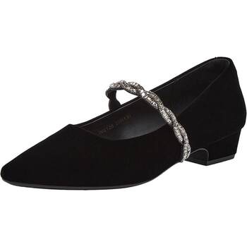 Best spring french pointed toe block heel mary jane shoes