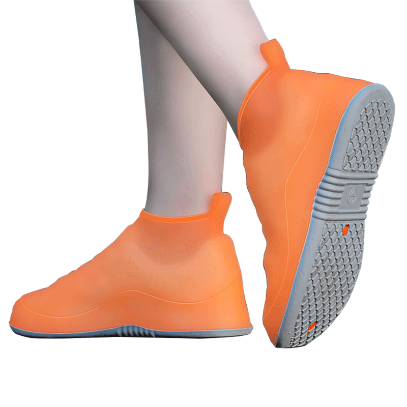 雨鞋套男女鞋套防滑防雨脚套加厚耐磨底硅胶下雨天儿童水鞋防水雪