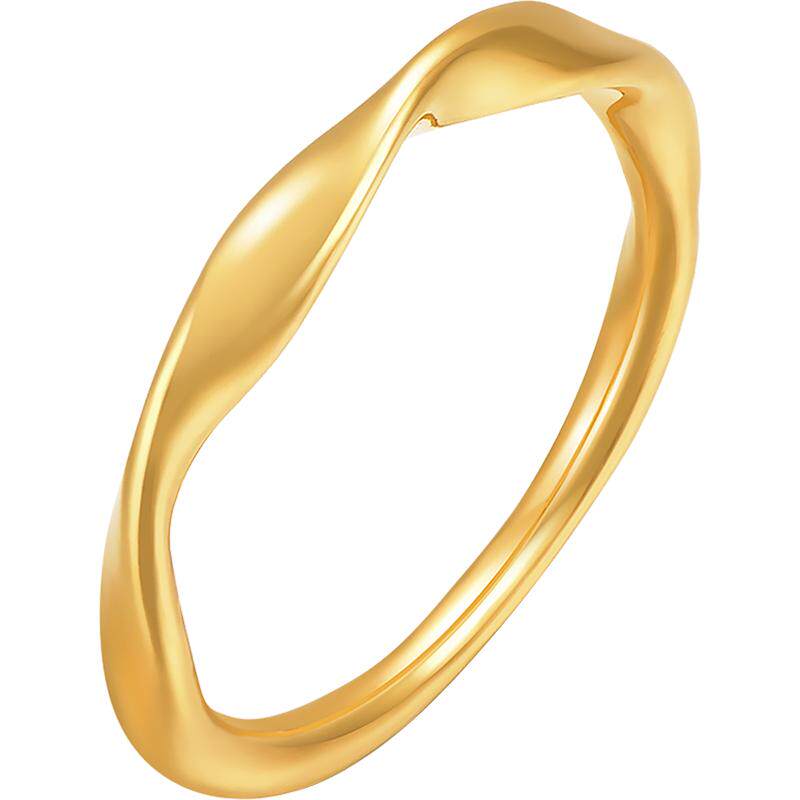 Ming brand jewelry ring of time and space gold ring