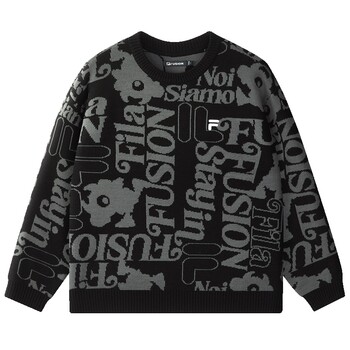 Filafusion fila ຄູ່ sweater knitted
