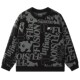 FILAFUSION Fila ຄູ່ sweater knitted
