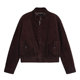 Timeless style corduroy stand collar cotton jacket top