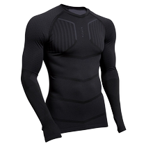 Decathlon tights mens running sports suit fitness clothing basketball long-sleeved training clothing quick-drying clothing SAT2