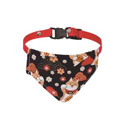 Cute Cat Saliva Towel, Ragdoll Kitten Collar, Pet Triangle Bib, Dog Scarf, Decorative Neck Scarf, Bib