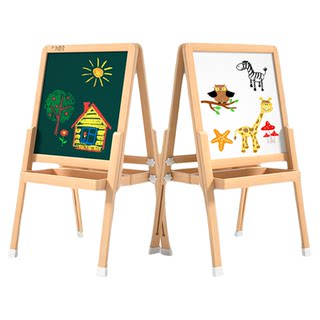磁性画板儿童家用可擦写字板幼儿教学习小黑板家庭宝宝专用支架式